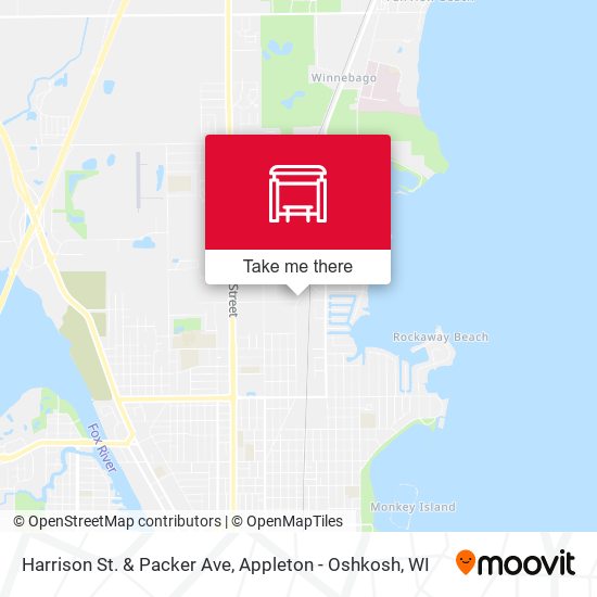 Harrison St. & Packer Ave map