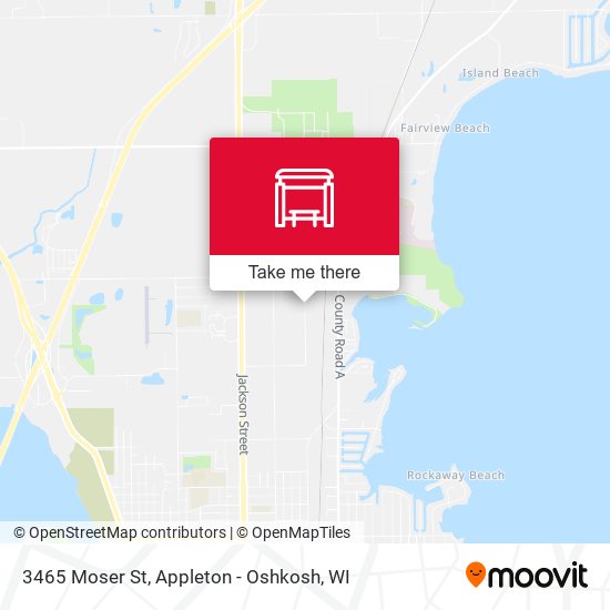 3465 Moser St map