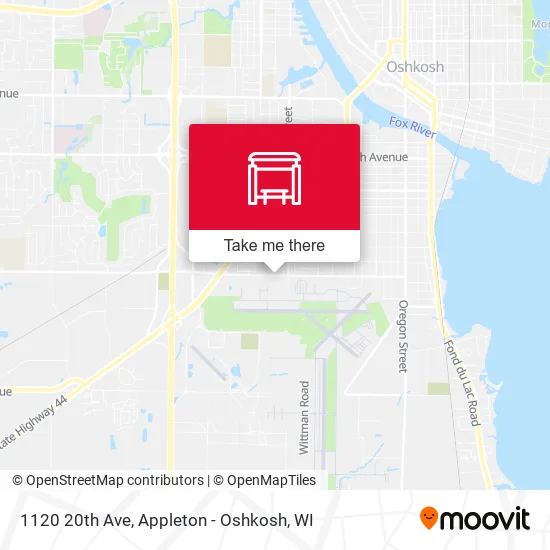 Mapa de 1120 20th Ave