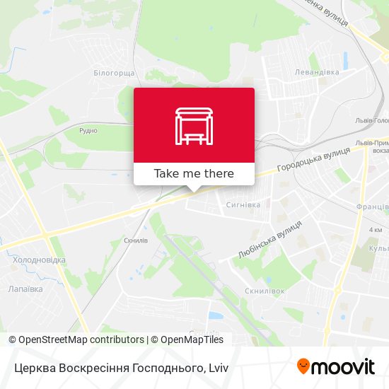 Церква Воскресіння Господнього map