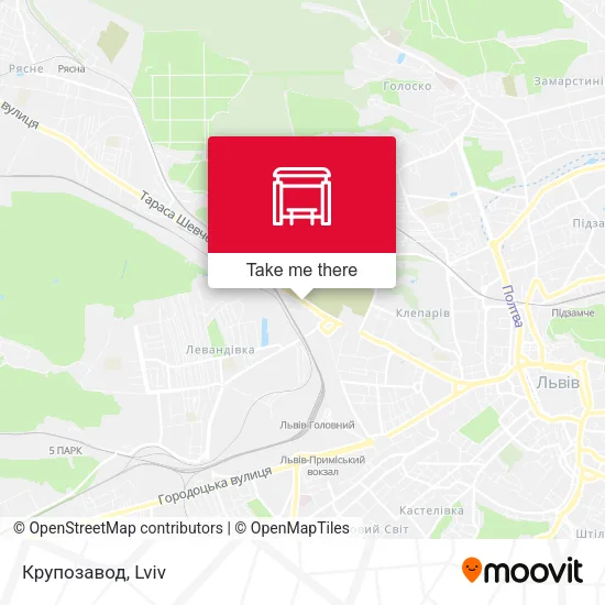 Карта Крупозавод