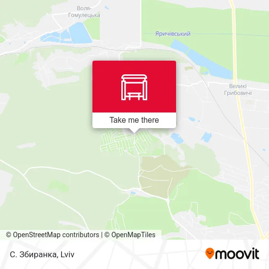 Карта С. Збиранка