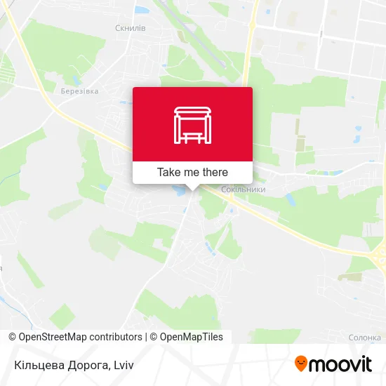 Карта Кільцева Дорога
