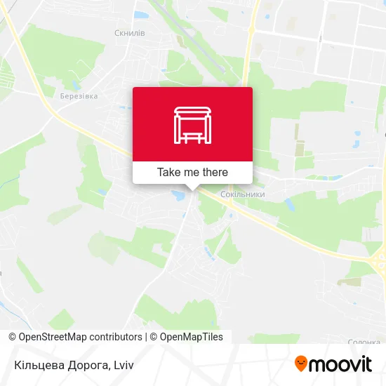 Карта Кільцева Дорога