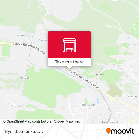 Вул. Шевченка map