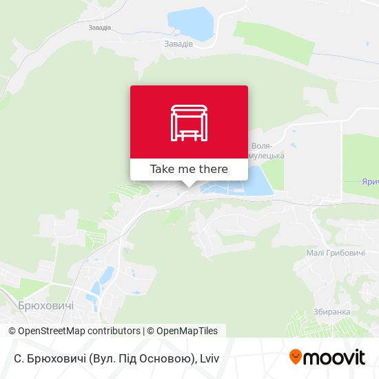 С. Брюховичі (Вул. Під Основою) map