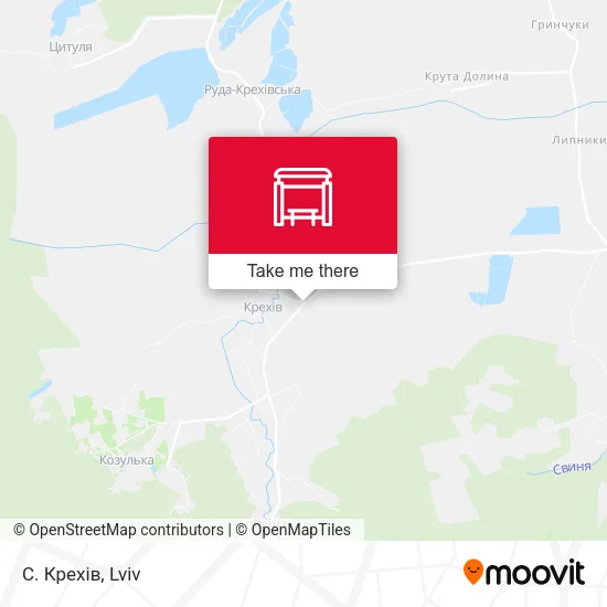 Карта С. Крехів