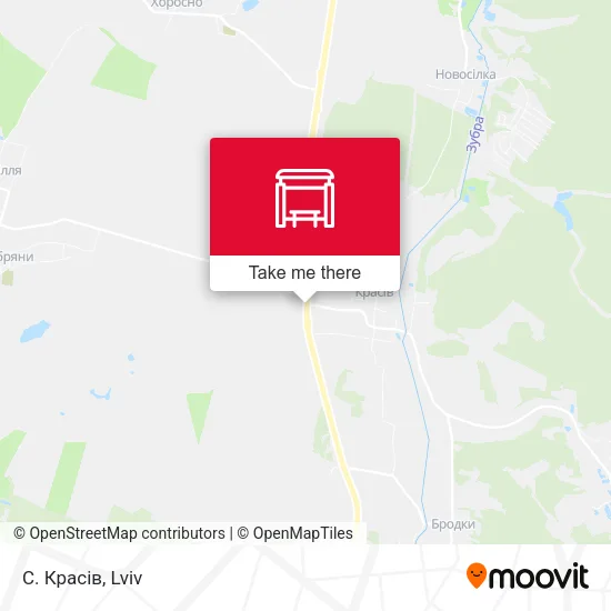 Карта С. Красів