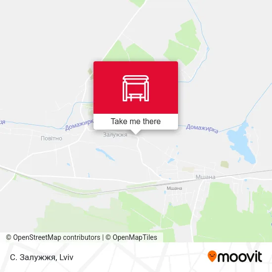 Карта С. Залужжя