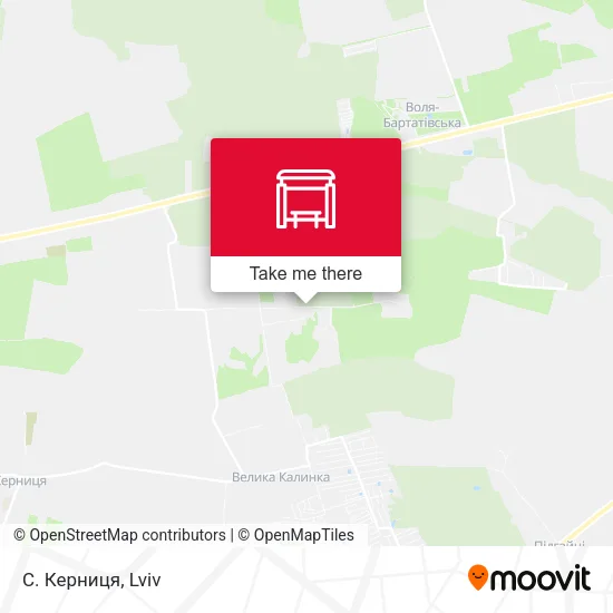 Карта С. Керниця