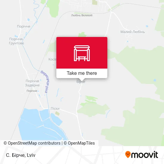 С. Бірче map