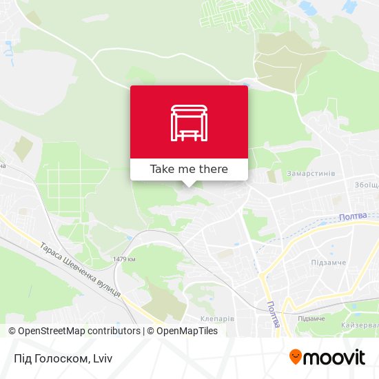 Під Голоском map