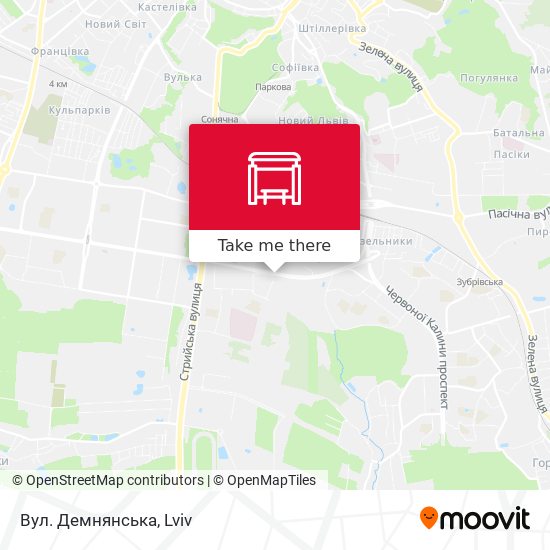 Вул. Демнянська map