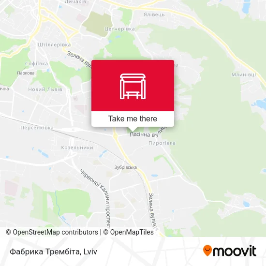 Карта Фабрика Трембіта