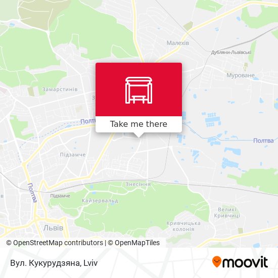 Вул. Кукурудзяна map