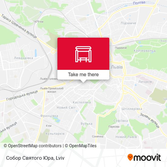 Собор Святого Юра map