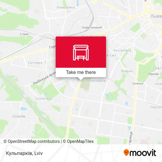 Карта Кульпарків