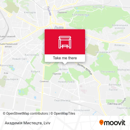 Академія Мистецтв map