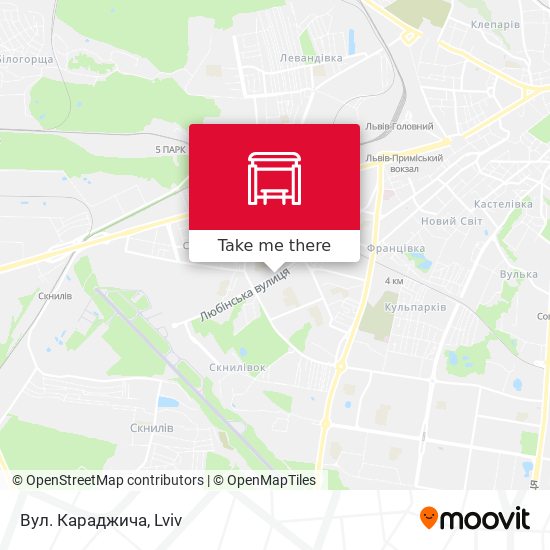 Вул. Караджича map