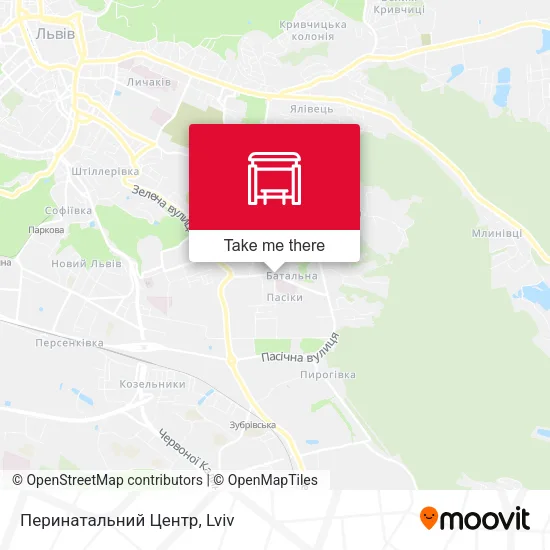 Карта Перинатальний Центр
