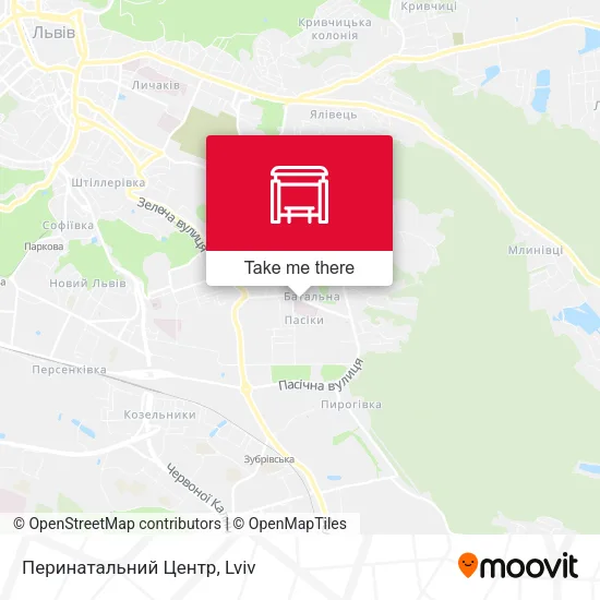 Карта Перинатальний Центр