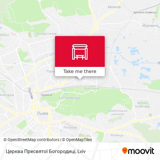 Церква Пресвятої Богородиці map