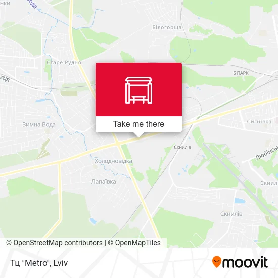 Карта Тц "Metro"