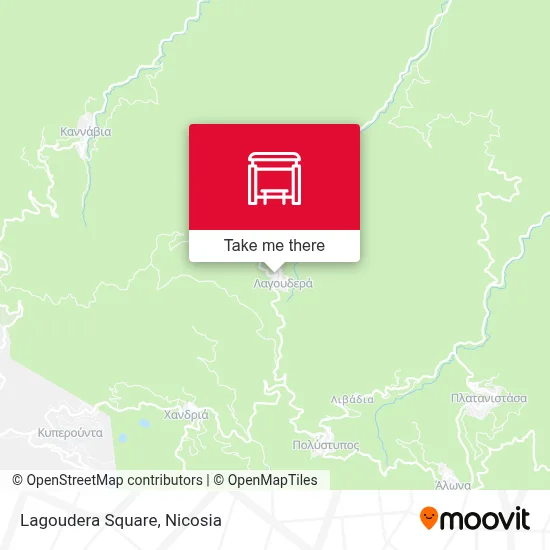 Lagoudera Square map
