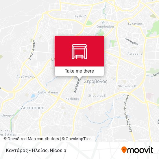 Καντάρας - Ηλείας map