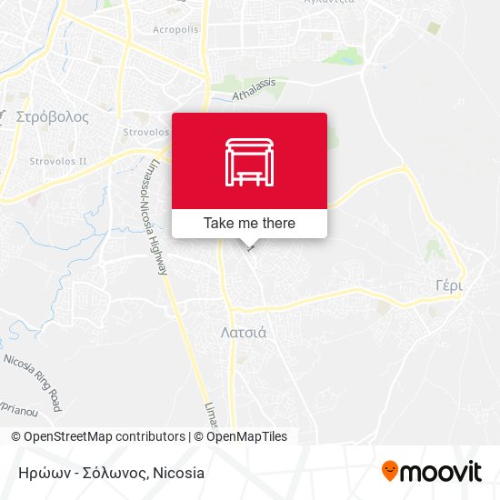 Ηρώων - Σόλωνος map