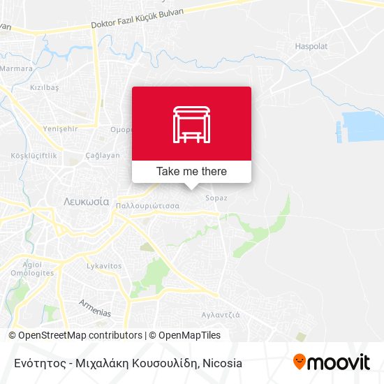 Ενότητος - Μιχαλάκη Κουσουλίδη map