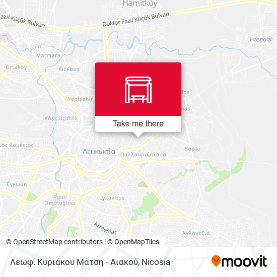 Λεωφ. Κυριάκου Μάτση - Αιακού map