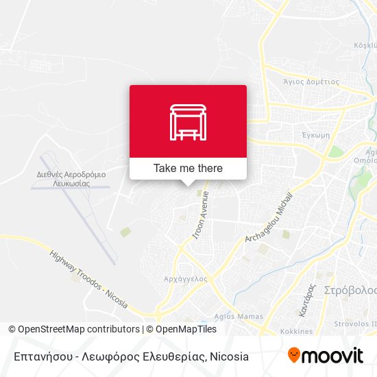 Επτανήσου - Λεωφόρος Ελευθερίας map