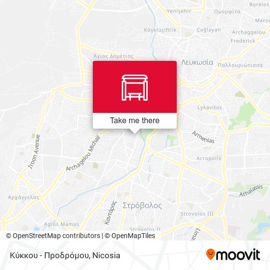 Κύκκου - Προδρόμου map