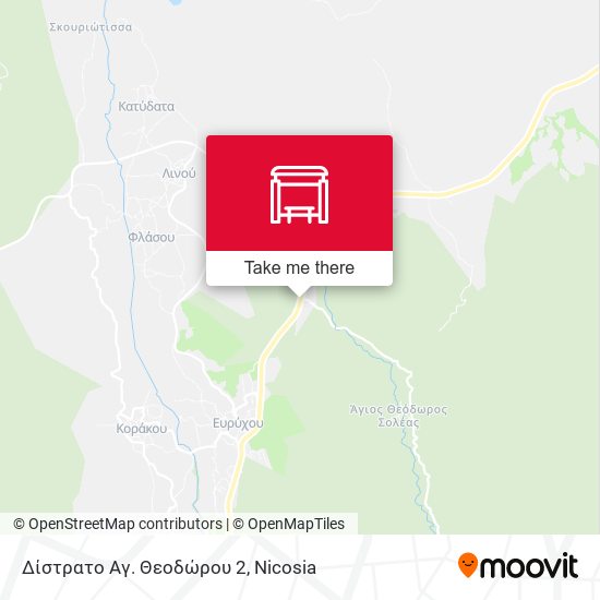 Δίστρατο Αγ. Θεοδώρου 2 map
