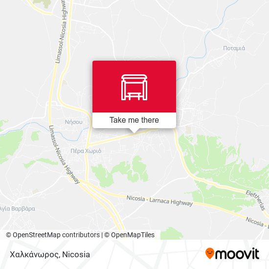Χαλκάνωρος map