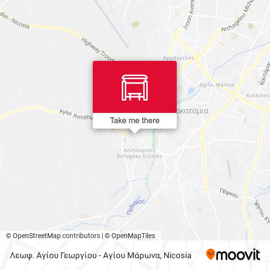 Λεωφ. Αγίου Γεωργίου - Αγίου Μάρωνα map