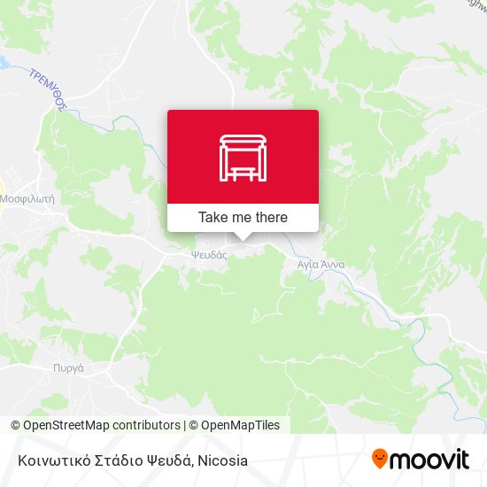 Κοινωτικό Στάδιο Ψευδά map