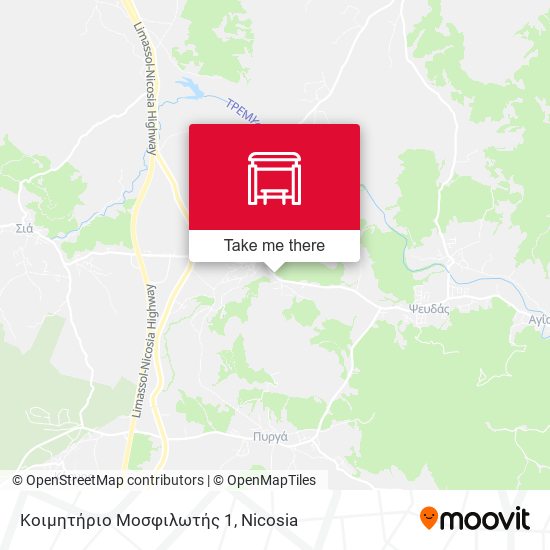 Κοιμητήριο Μοσφιλωτής 1 map