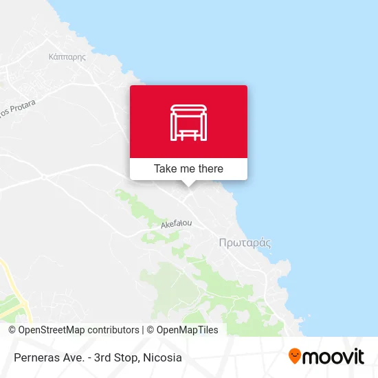 Perneras Ave. - 3rd Stop map