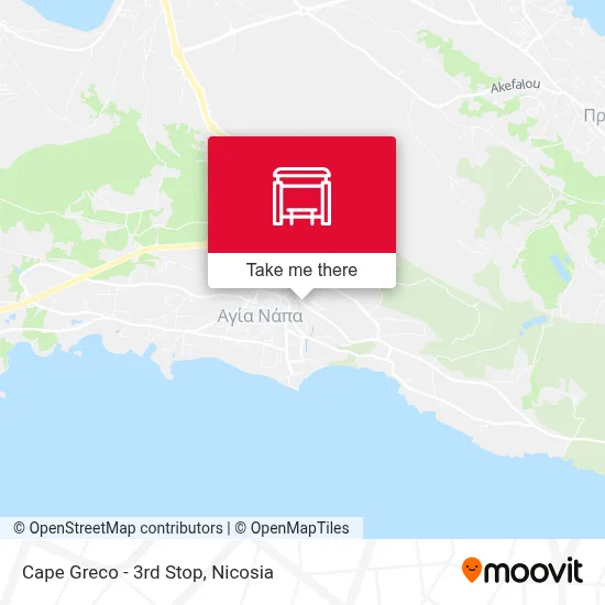 Cape Greco - 3rd Stop map