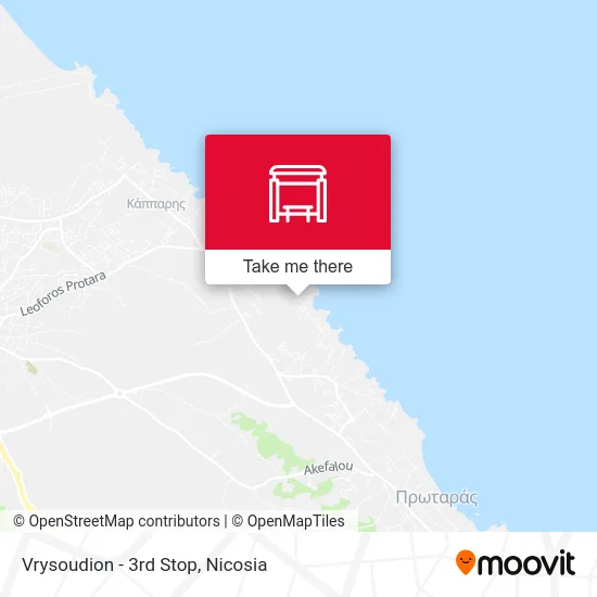 Vrysoudion - 3rd Stop map