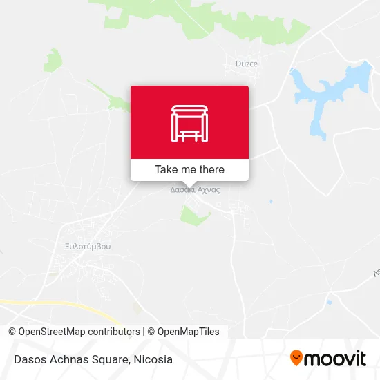 Dasos Achnas Square map