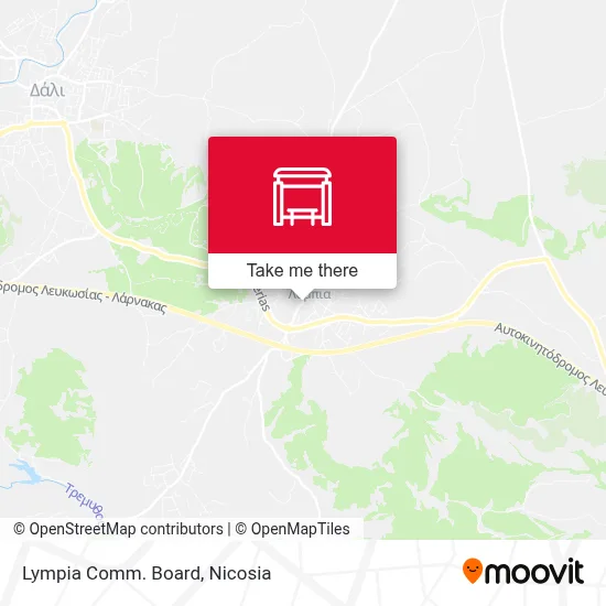 Lympia Comm. Board map