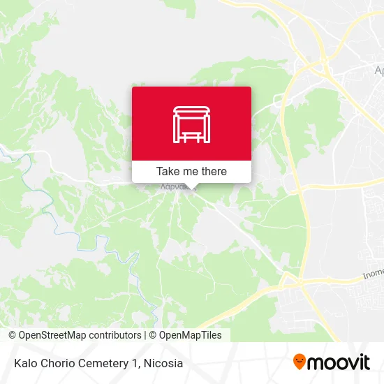 Kalo Chorio Cemetery 1 map