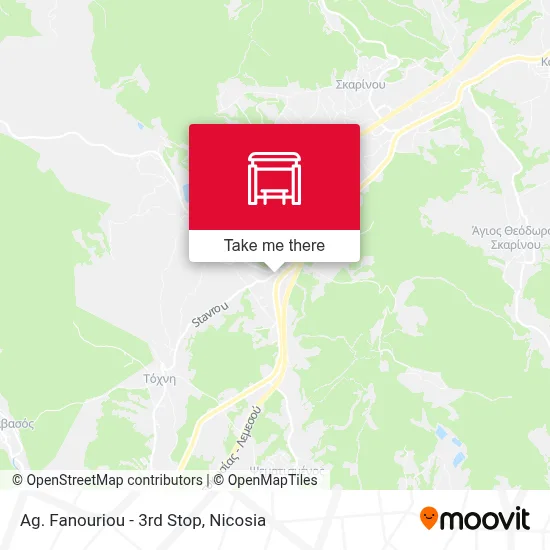 Ag. Fanouriou - 3rd Stop map