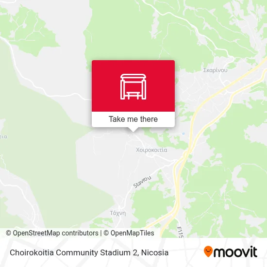 Choirokoitia Community Stadium 2 map
