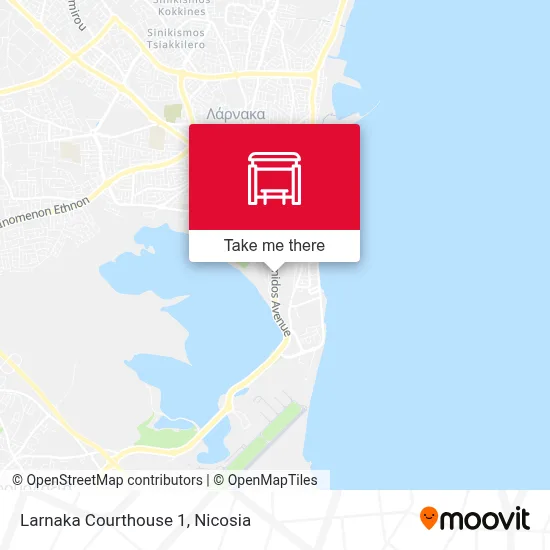 Larnaka Courthouse 1 map