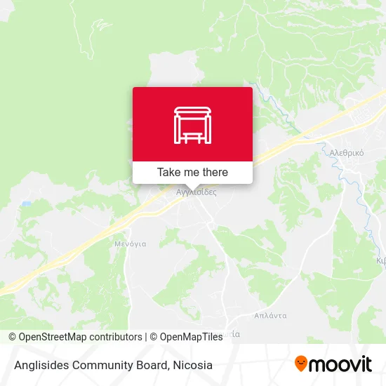 Anglisides Community Board map