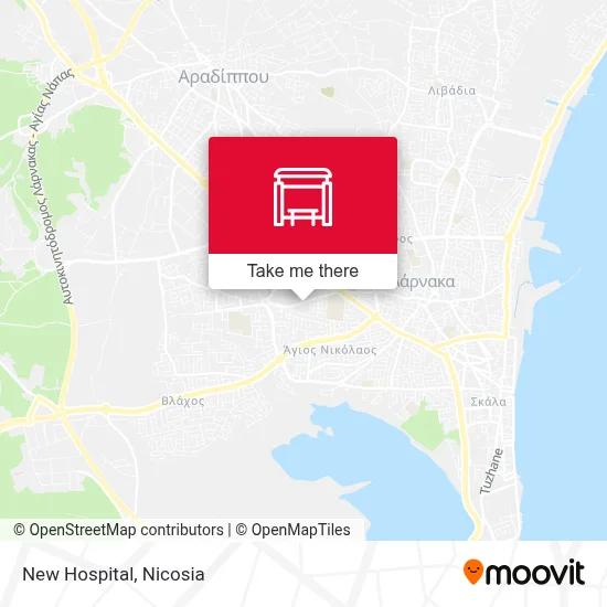 New Hospital map
